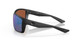 Side View of Costa Del Mar Reefton Unisex Sunglass in Black/Polarized Green Mirror 580G 64 mm