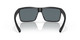 Front View of Costa Del Mar Rinconcito Unisex Sunglasses Black/Polarized Blue Mirror 580P 60mm Alternate 1