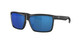 Close Up View of Costa Del Mar Rinconcito Unisex Sunglasses Black/Polarized Blue Mirror 580P 60mm Alternate 1