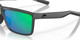 Top View of Costa Del Mar Rinconcito Unisex Sunglasses Gray/Polarized Green Mirror 580P 60mm