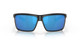 Front View of Costa Del Mar Rinconcito Unisex Sunglasses Black/Polarized Blue Mirror 580G 60mm