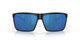 Front View of Costa Del Mar Rincon Unisex Sunglasses in Black/Polarized Blue Mirror 580P 63 mm