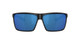 Close Up View of Costa Del Mar Rincon Unisex Sunglasses in Black/Polarized Blue Mirror 580P 63 mm Alternate 1