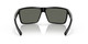 Front View of Costa Del Mar Rincon Unisex Square Sunglass Black/Polarized Gray 580G GLASS 63mm Alternate 1
