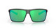 Front View of Costa Del Mar Rincon Unisex Sunglasses in Gray/Polarized Green Mirror 580G 63 mm