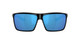 Side View of Costa Del Mar Rincon Unisex Sunglasses in Black/Polarized Blue Mirror 580G 63 mm Alternate 1