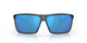 Front View of Costa Del Mar Rincon Unisex Sunglass Gray/Polarized Blue Mirror 580G GLASS 63 mm