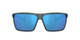 Side View of Costa Del Mar Rincon Unisex Sunglass Gray/Polarized Blue Mirror 580G GLASS 63 mm Alternate 1