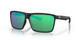 Profile View of Costa Del Mar Rincon Unisex Sunglasses in Black/Polarized Green Mirror 580G 63mm