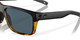 Top View of Costa Del Mar Slack Tide Unisex Sunglass Black Tortoise/Polarized Gray 580P 60mm