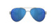 Side View of Costa Del Mar South Point Unisex Sunglass Silver/Polarized Blue Mirror 580P 59mm Alternate 1
