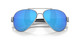Close Up View of Costa Del Mar South Point Unisex Sunglass Silver/Polarized Blue Mirror 580G 59mm