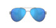 Side View of Costa Del Mar South Point Unisex Sunglass Silver/Polarized Blue Mirror 580G 59mm Alternate 1