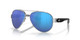 Top View of Costa Del Mar South Point Unisex Sunglass Silver/Polarized Blue Mirror 580G 59mm Alternate 1