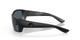 Side View of Costa Del Mar Tuna Alley Unisex Sunglass Black Blackout/Polarized Gray 580P 62mm