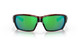Front View of Costa Del Mar Tuna Alley Sunglasses in Tortoise/Polarized Green Mirror 580P 62mm
