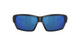 Side View of Costa Del Mar Tuna Alley Unisex Sunglasses Black/Polarized Blue Mirror 580P 62mm Alternate 1
