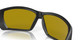 Profile View of Costa Del Mar Tuna Alley Unisex Sunglass Black/Polarized Silver Mirror 580P 62mm Alternate 1