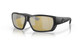 Profile View of Costa Del Mar Tuna Alley Unisex Sunglass Black/Polarized Silver Mirror 580P 62mm