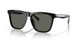 Profile View of Costa Del Mar Ulu Unisex Cateye Sunglasses Black Silver/Polarized Gray 580G 56mm