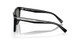 Side View of Costa Del Mar Ulu Unisex Cateye Sunglasses Black Silver/Polarized Gray 580G 56mm