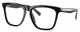 Profile View of Costa Del Mar Ulu Designer Progressive Lens Blue Light Blocking Eyeglasses in Gloss Black Silver Unisex Cat Eye Full Rim Acetate 56 mm