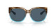 Front View of Costa Del Mar Waterwoman II Cateye Sunglass Brown Wahoo/Polarized Gray 580P 58mm