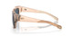 Side View of Costa Del Mar Waterwoman Cateye Sunglass Blonde Crystal/Polarized Gray 580P 55mm