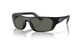 Profile View of Costa Del Mar Whitetip Pro Unisex Sunglass Black/Polarized Gray 580G GLASS 57 mm