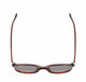 Top View of Kate Spade LILLIAN-09Q-HA CatEye Sunglasses Caramel Tortoise/Brown Gradient 53mm