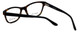 Calabria Viv Designer Eyeglasses 867 in Matte-Demi-Black Rx