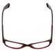 Paul Smith Designer Eyeglasses PS297-SYGA in Brown Stripe Burgundy 52mm