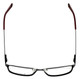 Esquire Designer Eyeglasses EQ1502 in Satin-Black 54mm