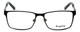 Esquire Designer Eyeglasses EQ8650 in Black 57mm