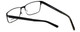 Esquire Designer Eyeglasses EQ8650 in Black 57mm