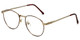 Fashion Optical Designer Eyeglasses E788 in Gold-Burgundy 48mm