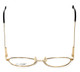 Regency Designer Eyeglasses Yale in Gold-Black 52mm