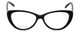 Silver Dollar Designer Eyeglasses Cashmere 456 in Caviar 53mm