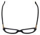 Silver Dollar Designer Eyeglasses Cashmere 452 in Caviar 53mm