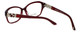 Silver Dollar Designer Eyeglasses Cashmere 467 in Auburn 53mm
