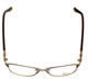 Silver Dollar Designer Eyeglasses CB1013 in Chocolate 52mm