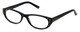 Cinzia Designer Eyeglasses CBR2 C1 in Black 52mm