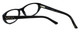 Cinzia Designer Eyeglasses CBR2 C1 in Black 52mm