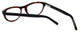 Cinzia Designer Eyeglasses Libertine C3 in Merlot Tortoise 50mm