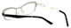 Cinzia Designer Eyeglasses Hey Doll C1 in Black White 46mm