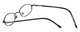 FlexPlus Collection Designer Eyeglasses Model 96 in Gunmetal 43mm