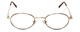 MetalFlex Designer Eyeglasses Model M in Gold-Demi-Amber 46mm Rx