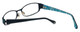 Lilly Pulitzer Designer Eyeglasses Cassidie in Black 52mm