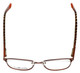 Eddie-Bauer Designer Eyeglasses EB8323 in Brown 53mm