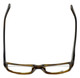 John Varvatos Designer Eyeglasses V341AF in Olive-Horn 53mm